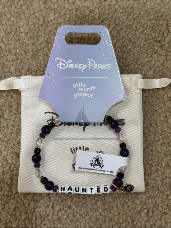 Little Words Project Jewelry - Little Words Project x Disney Parks "Haunted" Beaded Bracelet